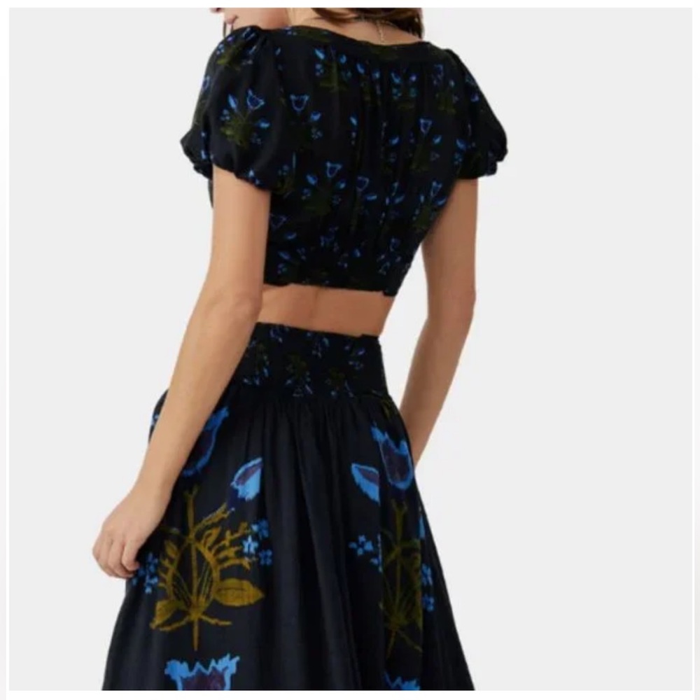 {NWOT} $148 FREE PEOPLE Easy To Love Set in Black Combo - Picture 6 of 8